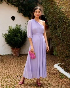 Polin et moi FERIA|VESTIDOS INVITADA>Vestido Manga Zoa Lila