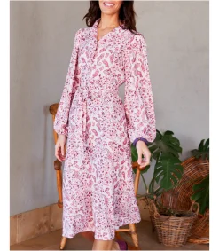 Polin et moi VESTIDOS Y MONOS>Vestido Midi Alista Teja