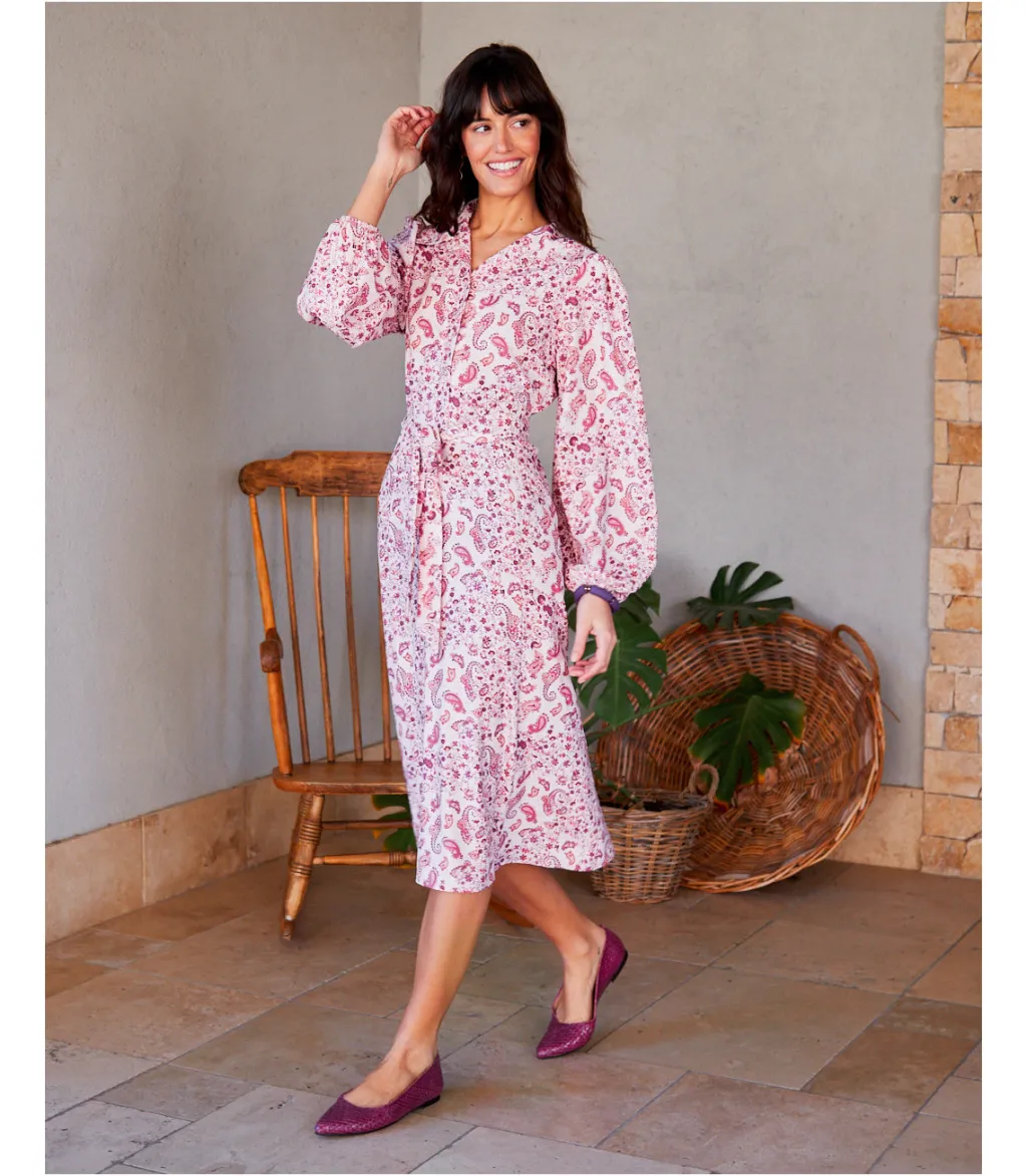 Polin et moi VESTIDOS Y MONOS>Vestido Midi Alista Teja