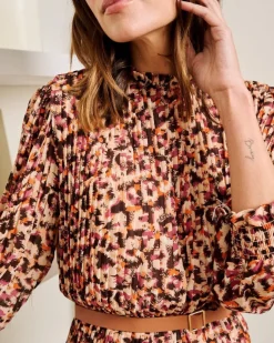 Polin et moi VESTIDOS Y MONOS>Vestido Midi Pliza beige