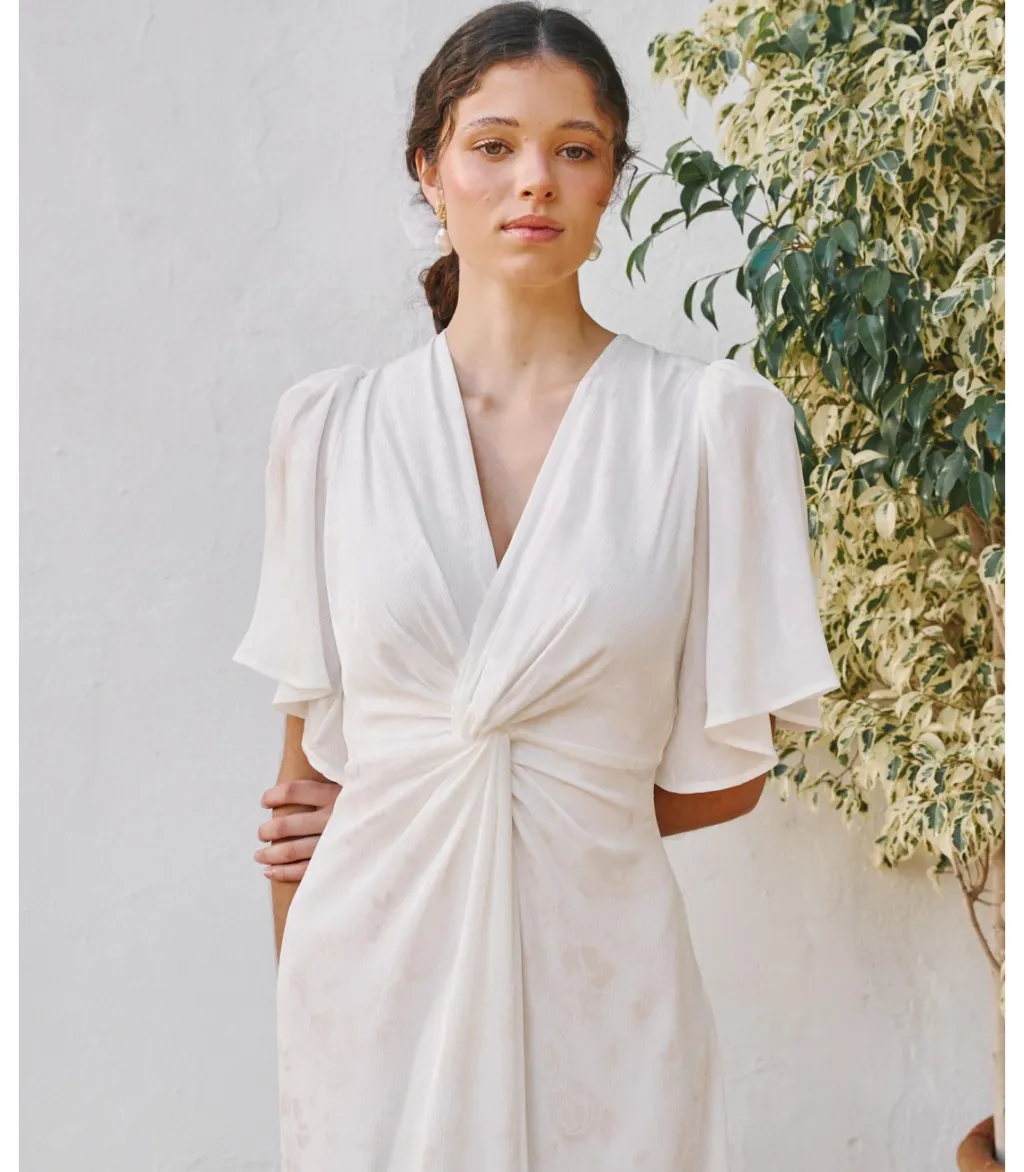 Polin et moi NOVIA>Vestido Novia Jazmín blanco