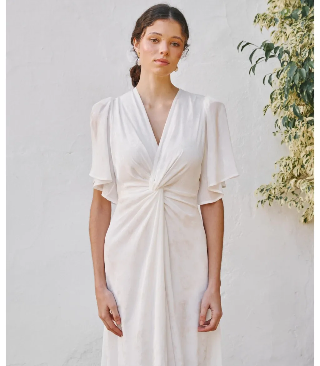 Polin et moi NOVIA>Vestido Novia Jazmín blanco