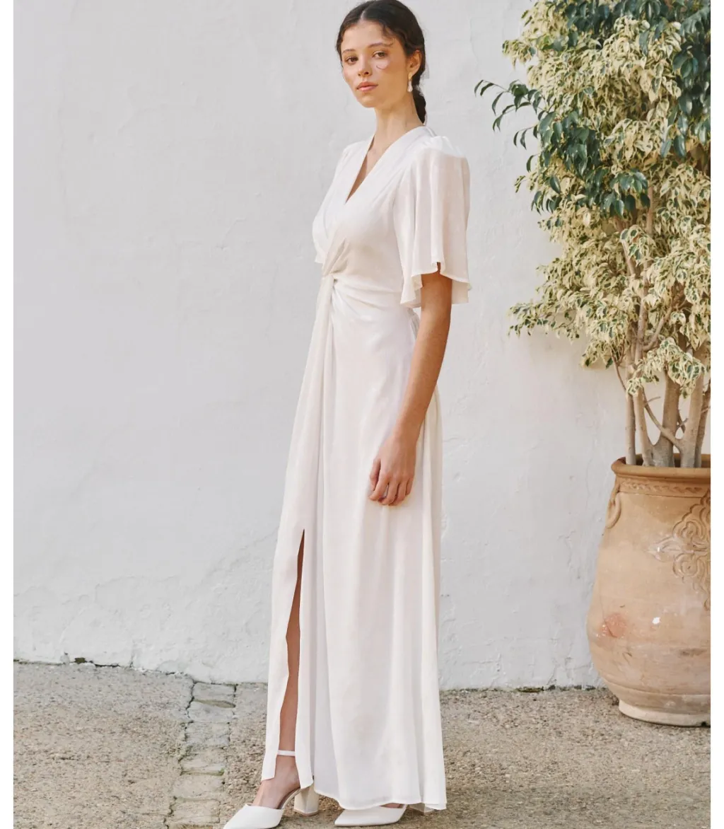 Polin et moi NOVIA>Vestido Novia Jazmín blanco