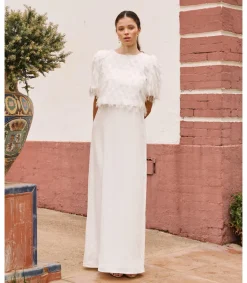 Polin et moi NOVIA>Vestido Novia Lavanda blanco