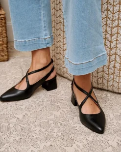 Polin et moi ZAPATOS DE TACÓN|FERIA>Zapato Destalonado Iria negro