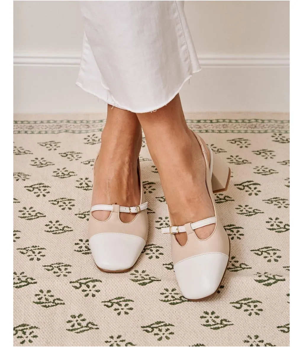 Polin et moi ZAPATOS DE TACÓN>Zapato Tacón Carina PIEDRA